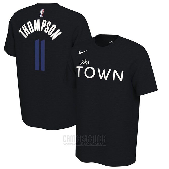 Camiseta Manga Corta Klay Thompson Golden State Warriors Negro